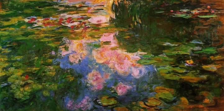 Claude Monet The Water-Lily Pond 9